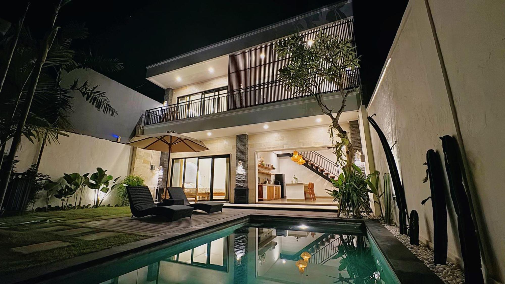 Villa Niu Center Canggu - Fattylion Exterior foto